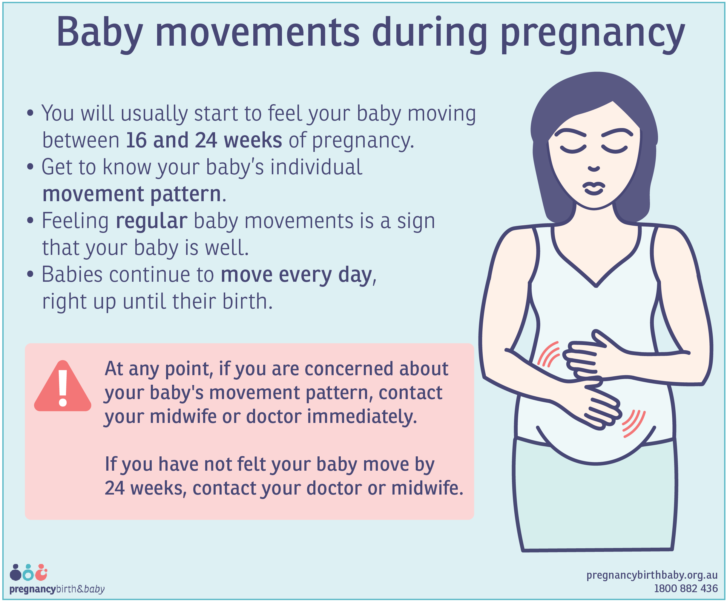Baby movements during pregnancy Baby movements during pregnancy