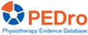 Physiotherapy Evidence Database
